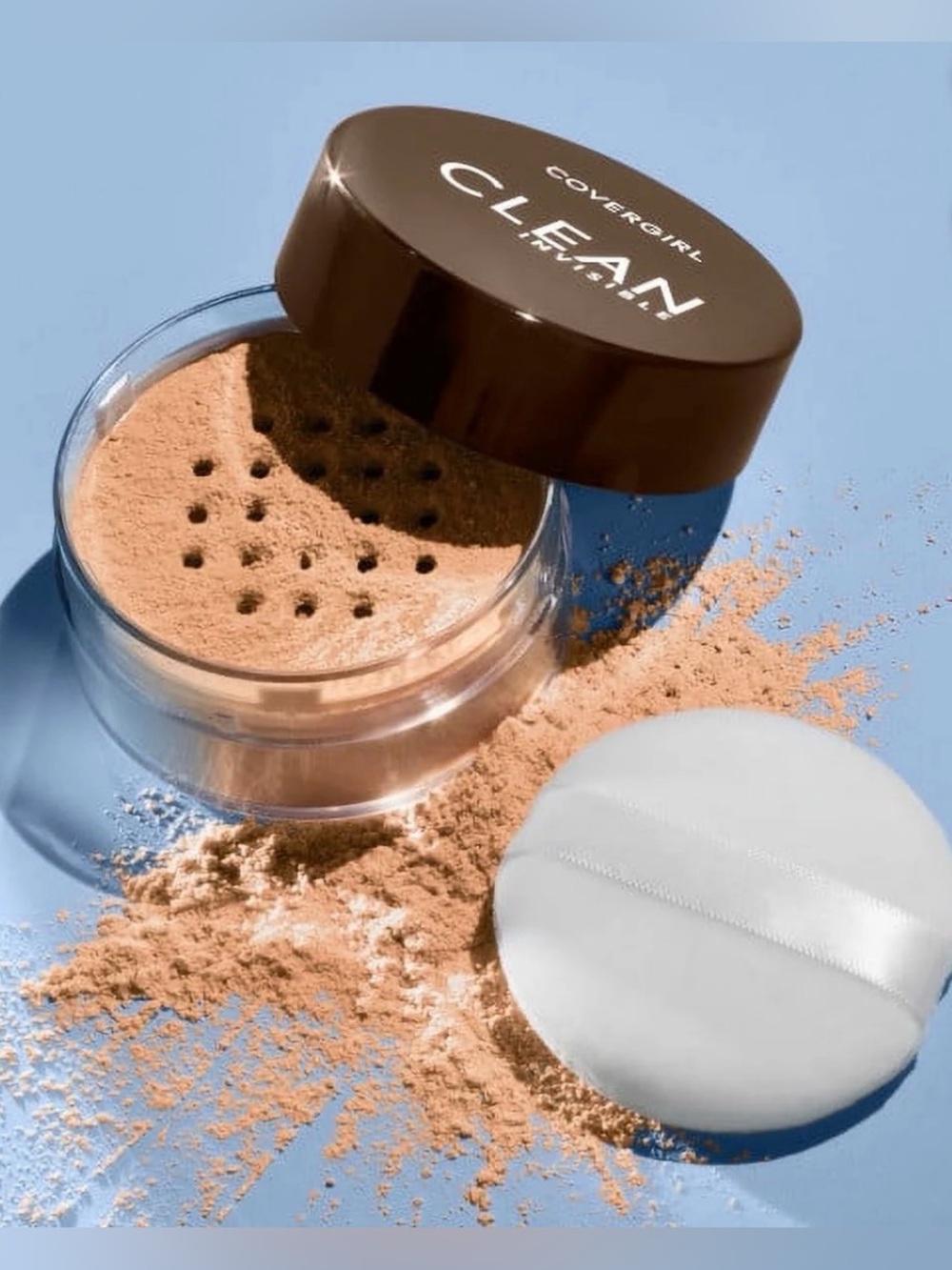 NWT CoverGirl Clean Loose Face Powder -Color 130 Translucent Medium Warm